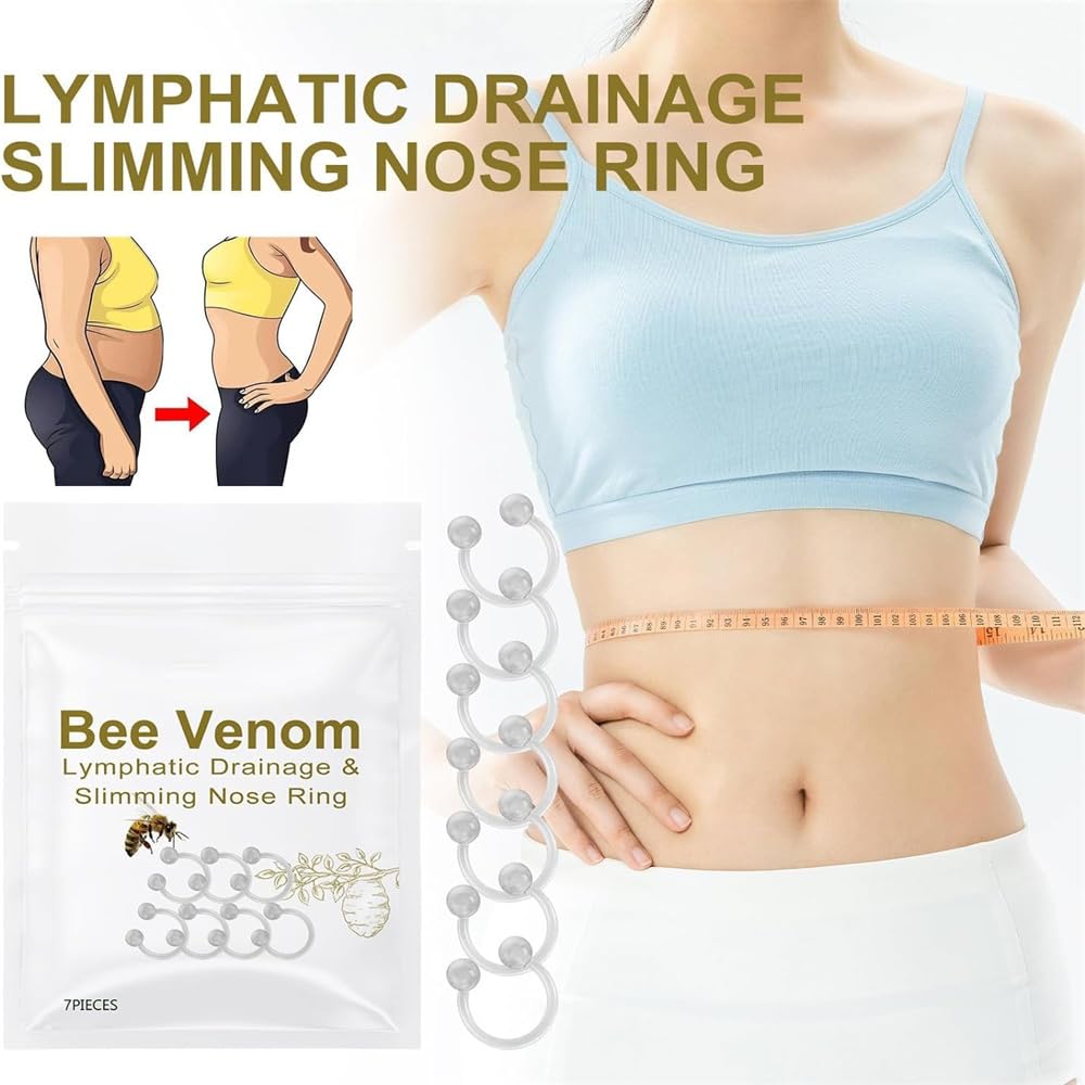 Bee Venom Lymphatic Drainage Nose Ring, Bee Venom Slimming Nose Ring, Bee Venom Lymphatic Drainage GenericBuy Supplements Australia