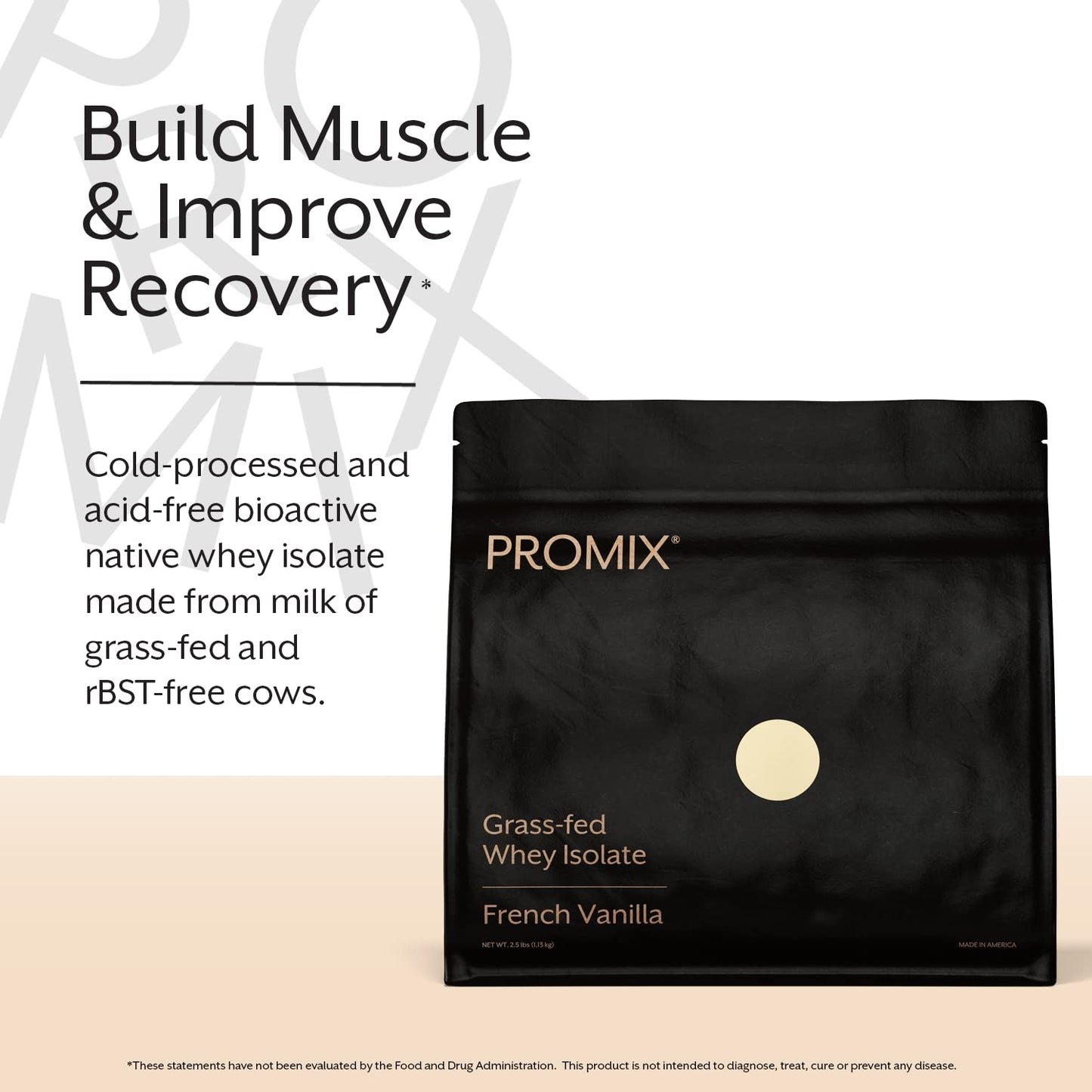 Promix Whey Protein Isolate Powder - Grass-Fed & 100% All Natural - Post Workout ProMix NutritionBuy Supplements Australia