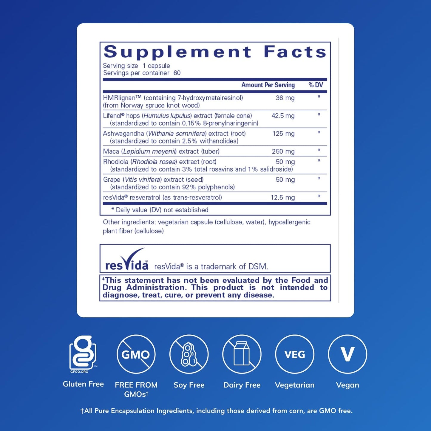 Pure Encapsulations MenoVive | Broad | Range Support for Menopausal Health and Comfort* | 60 Capsules Pure EncapsulationsBuy Supplements Australia