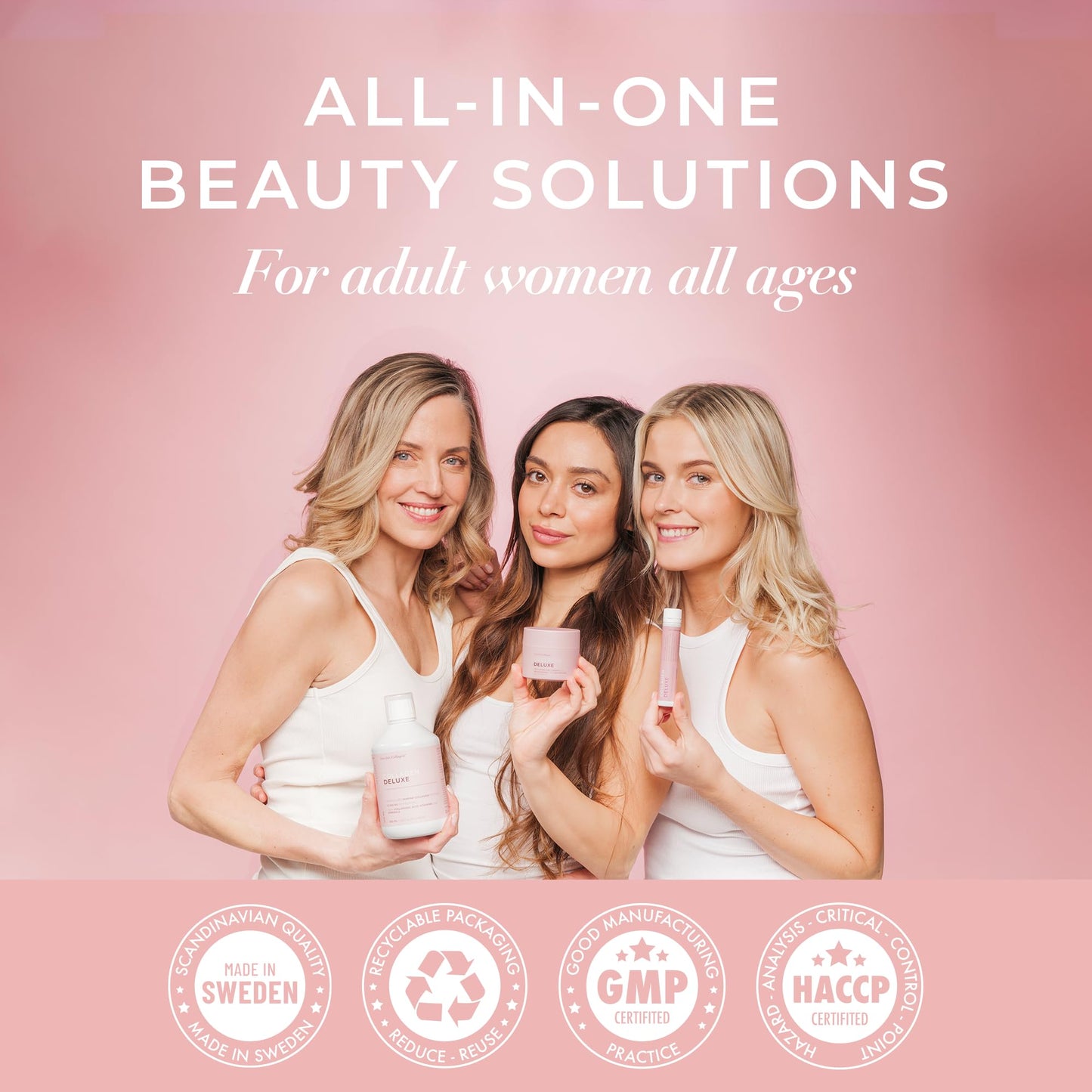 Swedish Collagen Repair | 10,000 mg Hydrolyzed Marine Collagen Liquid Supplement - 500 ml, 20 Day Supply I Hyaluronic Acid, Biotin & Vitamin C for Healthy Hair, Skin, Nails & Joints | Sugar-Free Swedish Collagen buy supplements Au