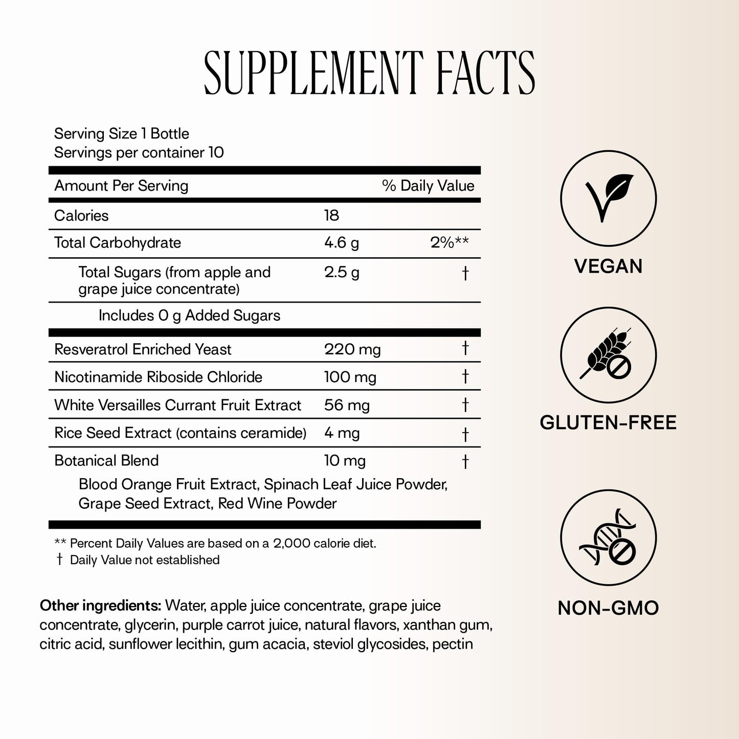 Happy Aging Liquid NAD+ Resveratrol Supplement, NMN Alternative, Liposomal Nicotinamide Riboside & Antioxidants for Energy Support, Brain Health, Firm Skin, Twice Weekly Use, 30 Shots Happy AgingBuy Supplements Australia