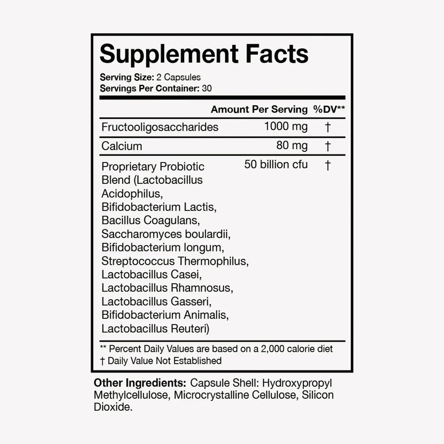 Terra Health Essentials Advanced Probiotics | 50 Billion CFU | Reduce Bloating & Gas, Immune Support | 30-Day Supply (60 Capsules) Terra Health Essentials buy supplements Au