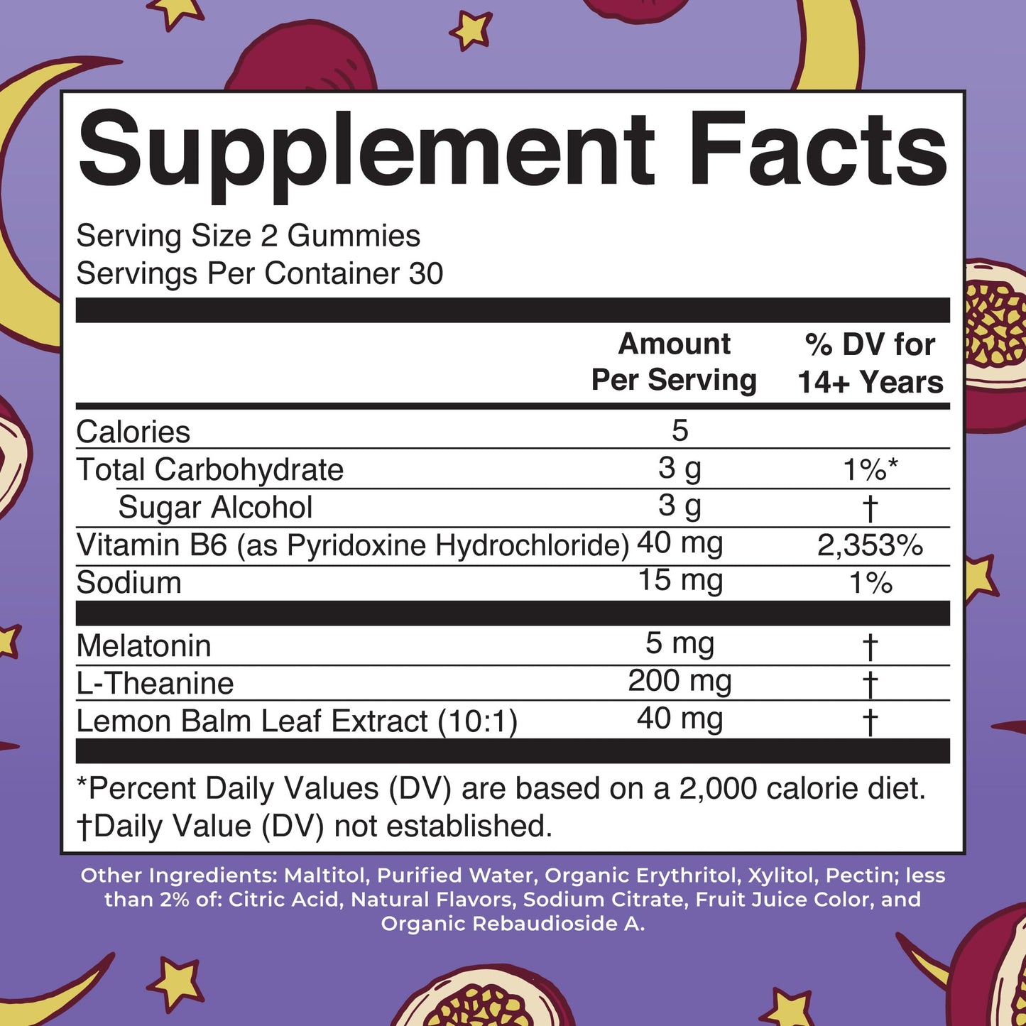 MaryRuth Organics Melatonin 5mg Sleep Gummy with L-Theanine | Lemon Balm | Vitamin B6 | Sugar-Free | Relaxation | Vegan | Non-GMO | Gluten Free | 60 Count MARYRUTH'SBuy Supplements Australia