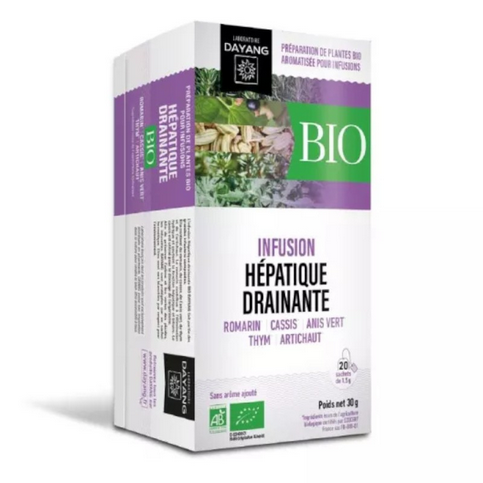 Hepatic - draining organic infusion in sachets DAYANG