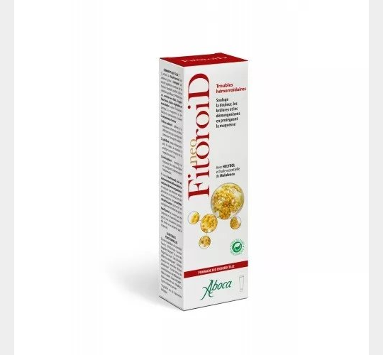 Aboca Neo Fitoroid BIO Organic Ointment Prevention Hemorrhoids Discomforts 40ml