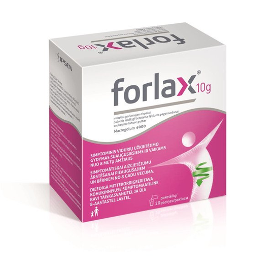 FORLAX - 20 sachets. MADE IN EU