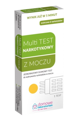 Multi test, for detecting drugs in urine, 1 set - Long expiry date!