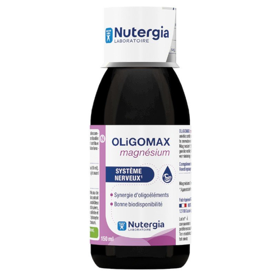 OLIGOMAX Magnesium 56 mg 150ml - Laboratoire Nutergia