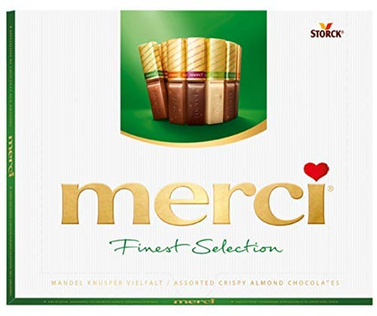 Merci Finest Selection - Almond Crisp Variety 250 G, Merci/Germany