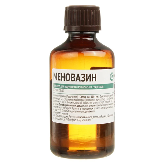 Menovazin solution 40 ml