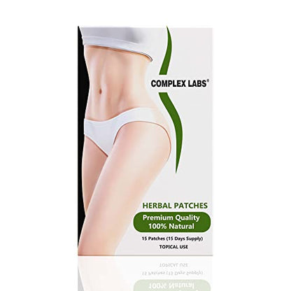 Herbal Patches - 100% Natural - Easy to Use - Wellness - for Men and Women - Super Discreet