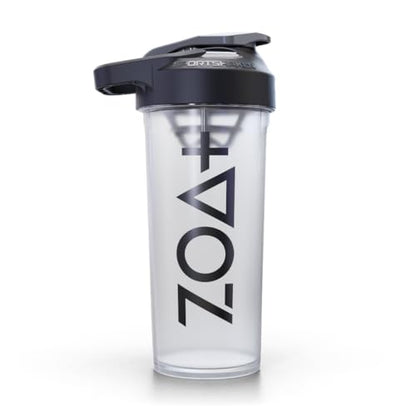 ZOA+ Pre-Workout Powder & Shaker Bottle Bundle, Wild Berry