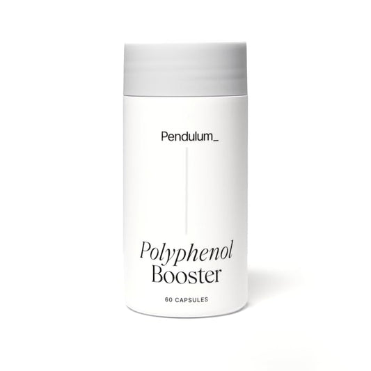 Pendulum Polyphenol Booster, Antioxidant from Superfoods, Beneficial Plant Compounds for Good Health, Helps Boost Akkermansia Muciniphila for Men & Women (60 Capsules, 1-Pack) PendulumBuy Supplements Australia