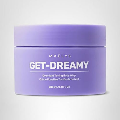 MAËLYS GET-DREAMY Overnight Toning Whip - Cellulite Cream & Skin Tightening Support with Milk Thistle + Uva-Ursi