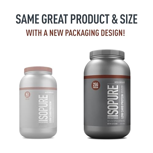 Isopure Dutch Chocolate Whey Isolate Protein Powder with Vitamin C & Zinc for Immune IsopureBuy Supplements Australia