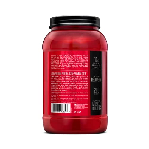 BSN Syntha-6 Whey Protein Powder, Cold Stone Creamery- Mint Mint Chocolate BSNBuy Supplements Australia