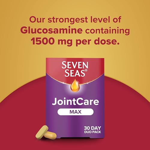 Seven Seas JointCare Max, With High-Strength Glucosamine plus Omega-3, Collagen Seven SeasBuy Supplements Australia