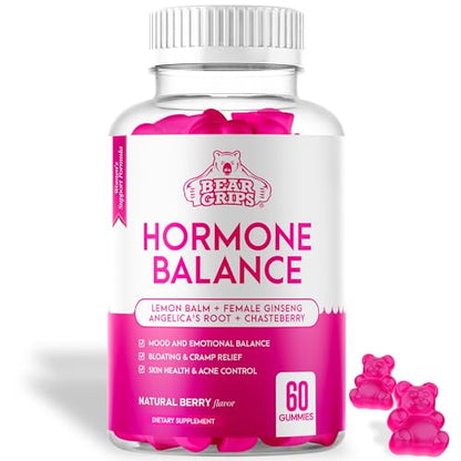 Hormone Balance for Women - PMS Relief Gummies and Bloating Relief for Women