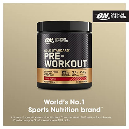Optimum Nutrition Gold Standard Pre Workout Powder, Energy Drink with Creatine Monohy Optimum NutritionBuy Supplements Australia