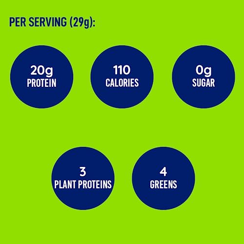 LeanFit Plant-Based Protein & Greens Natural Vanilla – 20g Plant Protein + 4 Leafy Greens LeanFitBuy Supplements Australia