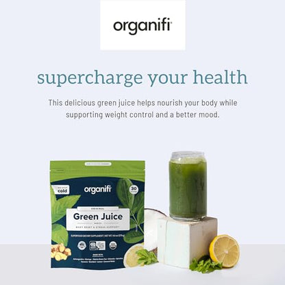 Organifi Green Juice - Organic Superfood Powder - 90-Day Supply - Organic Vegan Greens OrganifiBuy Supplements Australia