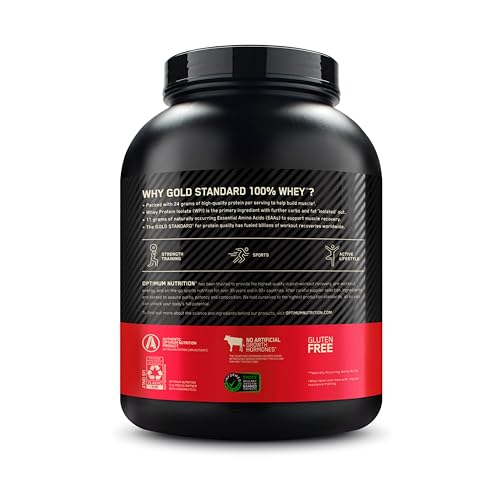 Optimum Nutrition Gold Standard 100% Whey Protein Powder, Rocky Road, 5 Pound Optimum NutritionBuy Supplements Australia