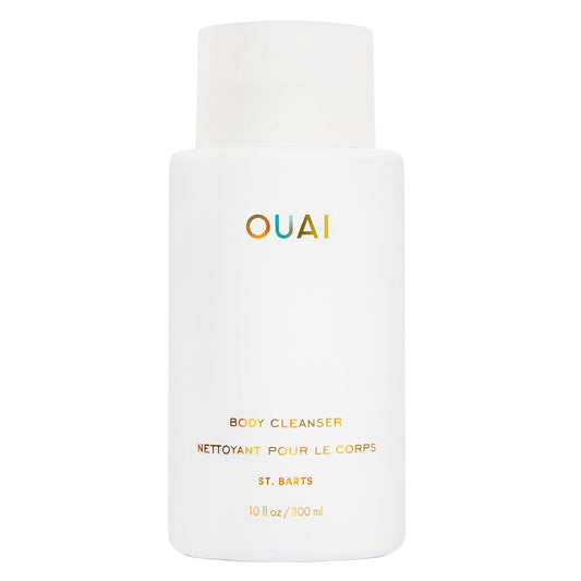 OUAI Body Cleanser, St. Barts - Foaming Body Wash with Jojoba Oil and Rosehip Oil to Hydrate, Nurture, Balance and Soften Skin - Paraben