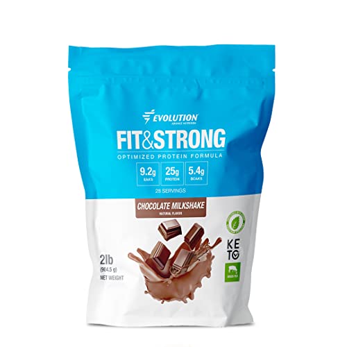 Evolution Advance Nutrition Fit & Strong - Pure Whey Protein Powder with BCAA, 100% Grass-Fed