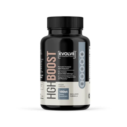Evolve Nutraceuticals HGH Booster (150 Count) Anti-Aging, Increase Stamina and Energy