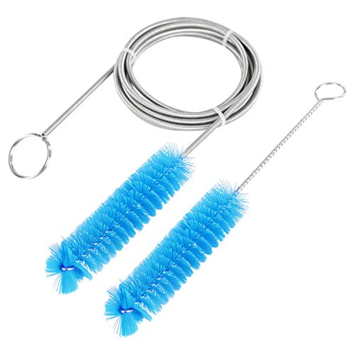 CPAP Tube Cleaning Brush-7 Feet Flexible + 7 Inches Handy Stainless Steel SUNMUBuy Supplements Australia