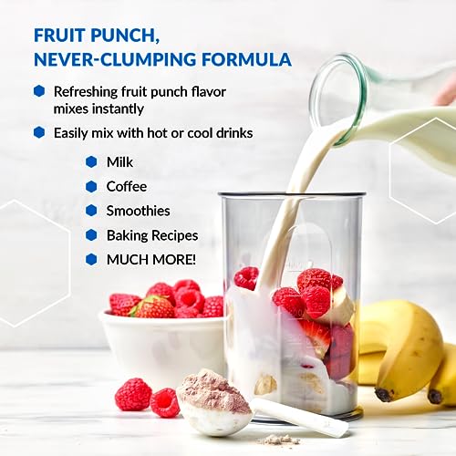 BioTrust Ageless Multi Collagen Peptides Powder – 5 Types (I, II, III, V, X) – Fruit Punch BioTrustBuy Supplements Australia