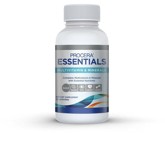 Procera Essentials Daily Immune Multivitamin - 19 Essential Vitamins, Minerals & Antioxidants - Eye, Heart & Brain Health ProceraBuy Supplements Australia