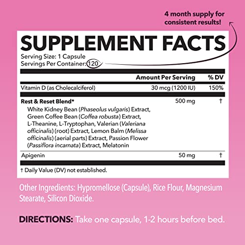 HAVASU NUTRITION Night Time Fat Burner Weight Loss Pills for Women