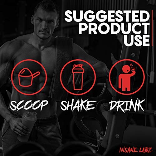 Insane Labz Psychotic Gold, High Stimulant Pre Workout Powder, Extreme Lasting Energy Insane LabzBuy Supplements Australia