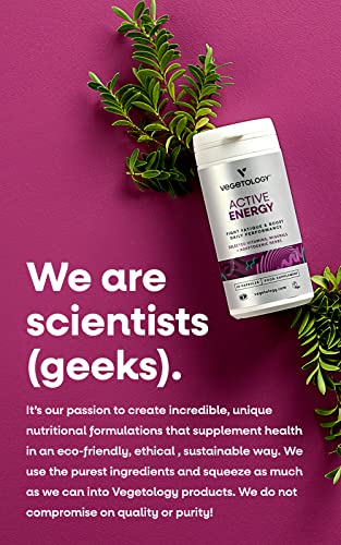 Vegetology Energy Supplements – Iron, Vitamin C & B2, B12, Folate & More – Vitamin Supple VEGETOLOGYBuy Supplements Australia