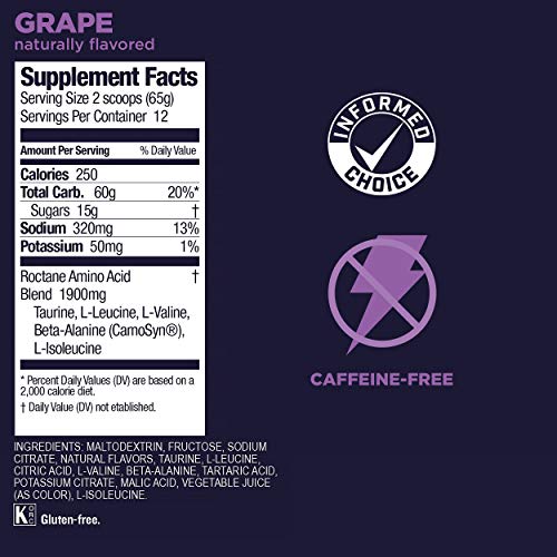 GU Energy Roctane Ultra Endurance Energy Drink Mix, 1.72-Pound Canister
