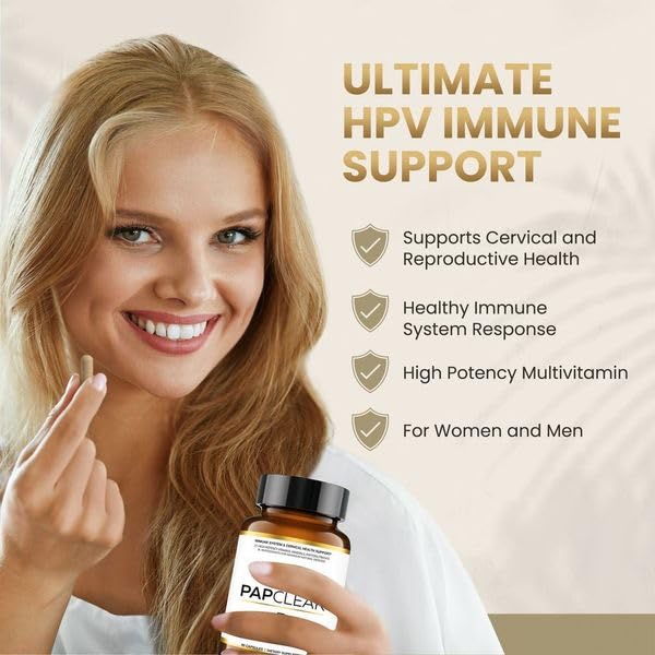 HPD Rx PAPCLEAR Physician Formulated | All Natural HPV Immune Support Supplement HPD RxBuy Supplements Australia