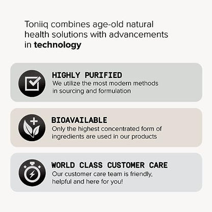Toniiq Cistanche Tubulosa - (4000mg) Pure Cistanche Supplement for Men - 10x Highly ToniiqBuy Supplements Australia