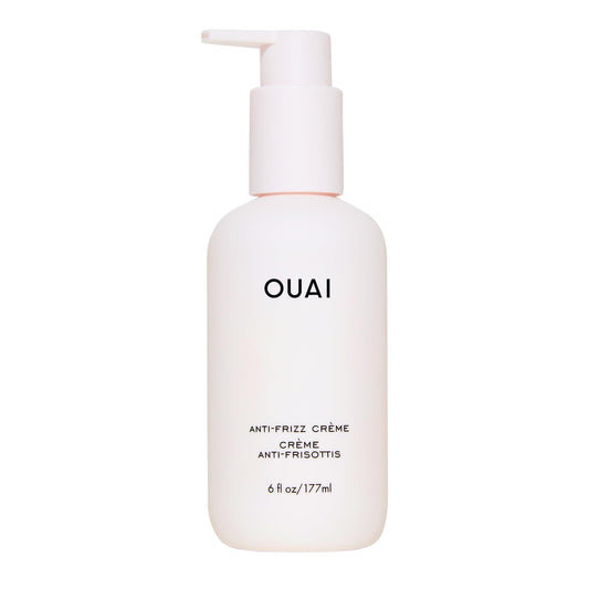 OUAI Anti Frizz Cream - Moisturizing Hair Cream with Frizz Control & Heat Protection - Provides Lasting Hydration with Jackfruit & Beetroot Extract - Paraben, Phthalate & Sulfate Free (6 oz) OUAIBuy Supplements Australia