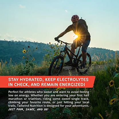 Tailwind Nutrition Endurance Fuel, Caffeine Drink Mix with Electrolytes
