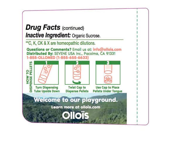 OLLOIS Ruta Graveolens 200ck Organic, Lactose-Free, Kosher Homeopathic Medicine, 80 Pellets OLLOÏSBuy Supplements Australia