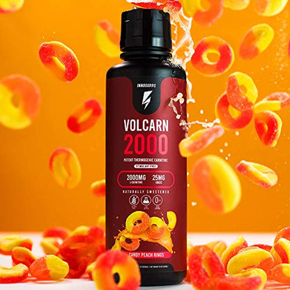 InnoSupps Volcarn 2000 - Advanced Fat Burning Liquid | L-Carnitine, GBEEC, Boost Energy InnoSuppsBuy Supplements Australia