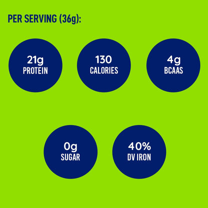 LeanFit Organic Plant-Based Protein, Natural Vanilla Flavor, 21g Vegan Protein, 19 Servings LeanFitBuy Supplements Australia