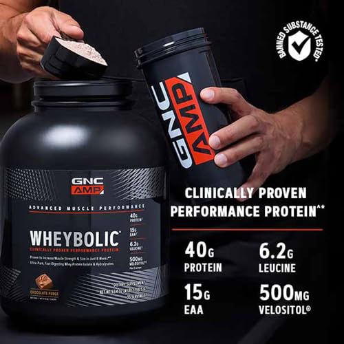 GNC AMP Wheybolic | Targeted Muscle Building and Workout Support Formula | Pure Whey GNCBuy Supplements Australia