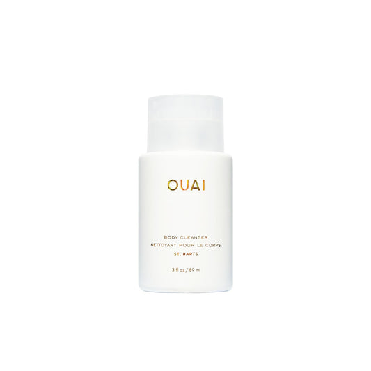 OUAI Body Cleanser, St. Barts Travel Size - Foaming Body Wash with Jojoba Oil & Rosehip Oil to Hydrate, Balance & Soften Skin - Paraben, Phthalate & Sulfate Free Skin Care Products (3 fl oz) OUAIBuy Supplements Australia