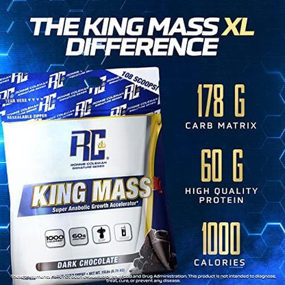 Ronnie Coleman Signature Series King Mass XL Mass Gainer Protein Powder, Muscle Gaine Ronnie Coleman Signature SeriesBuy Supplements Australia