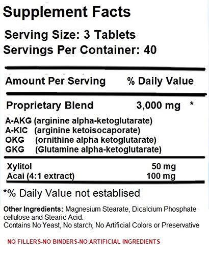 Absonutrix Xtreme Power Formula Nitric Oxide Blend 120 Tablets