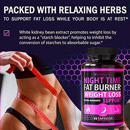 NuttraFaza INC (2 Pack) Night Time Weight Loss Pills for Women Belly Fat Burner NuttraFaza INCBuy Supplements Australia