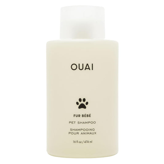 OUAI Fur Bébé Pet Shampoo, Mercer Street Scent - Dog Shampoo and Coat Wash for Hydrating, Cleansing and Adding Shine - Pet Supplies by OUAI (16 Fl Oz) OUAIBuy Supplements Australia