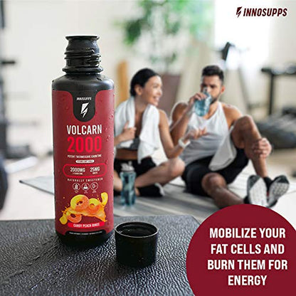 InnoSupps Volcarn 2000 - Advanced Fat Burning Liquid | L-Carnitine, GBEEC, Boost Energy InnoSuppsBuy Supplements Australia